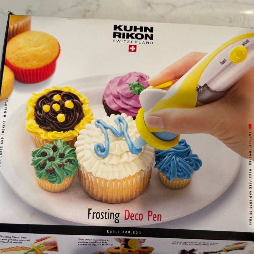 Kuhn Rikon Cake Decorating Pen Baking Holiday Birthday Entertaining